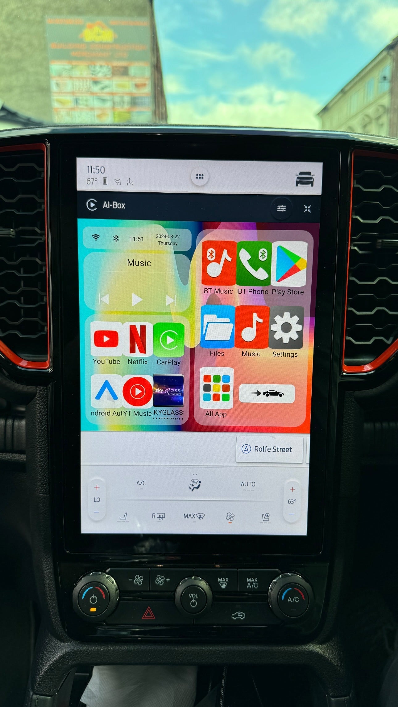 Youtube & Netflix AI-Box für Ford