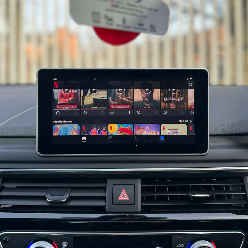 Youtube & Netflix AI-Box per Audi