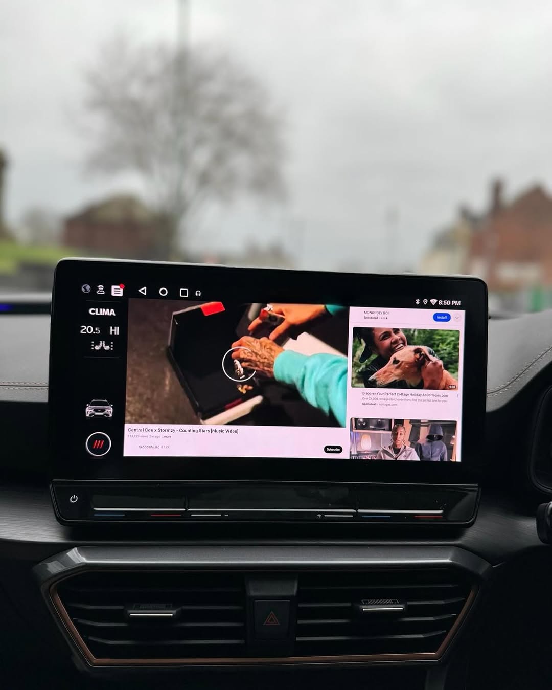 Youtube & Netflix AI-Box per Cupra