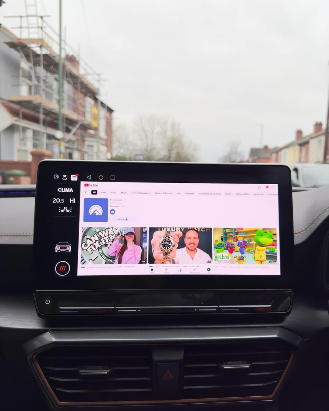 Youtube & Netflix AI-Box per Cupra