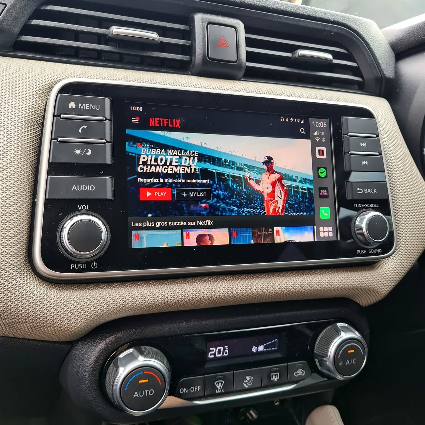 Youtube & Netflix AI-Box per Nissan