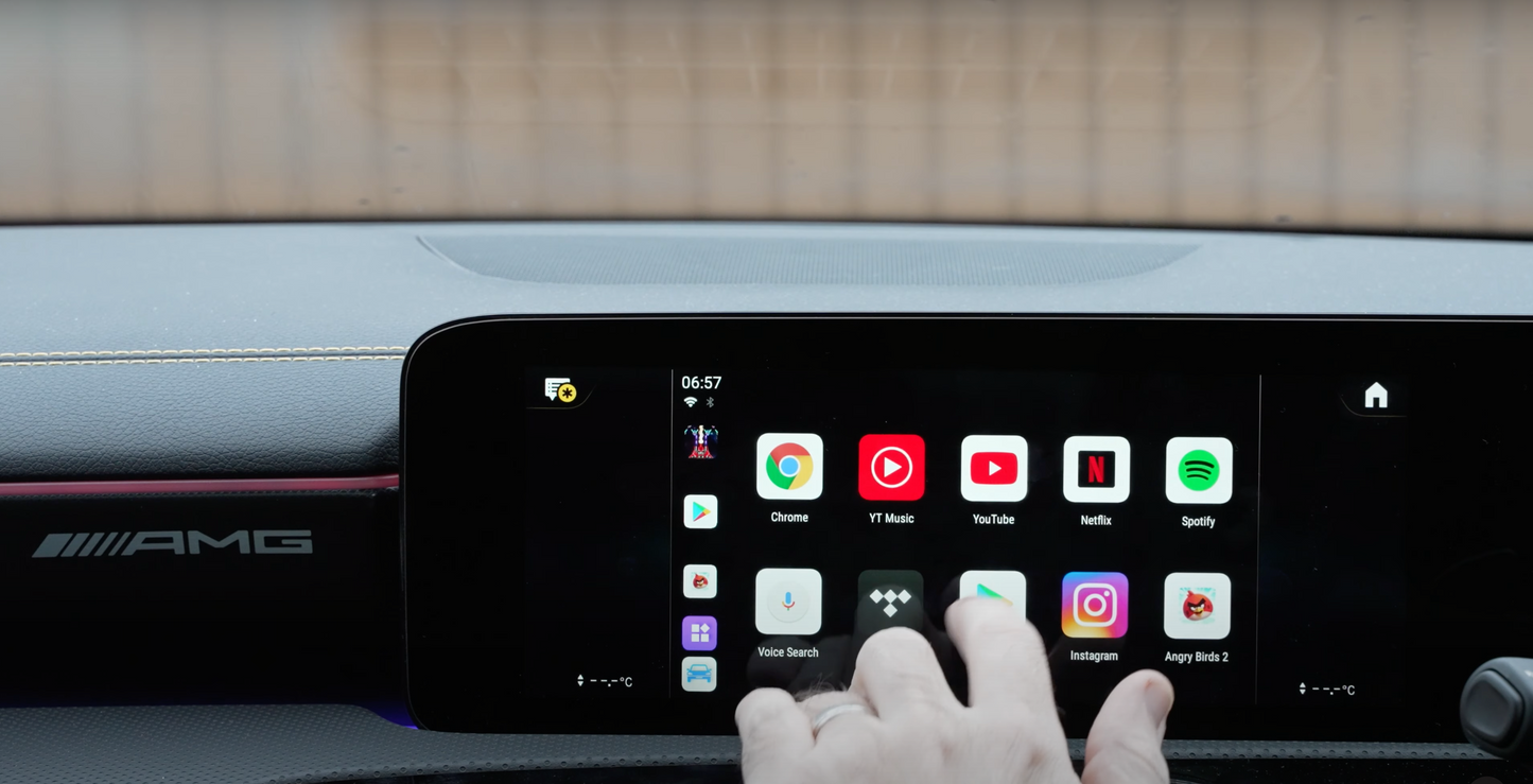 Youtube & Netflix AI-Box per Mercedes