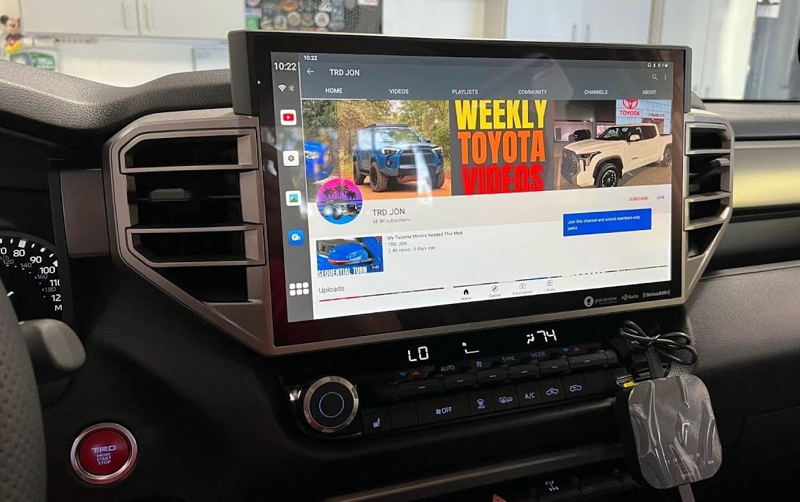 Youtube & Netflix AI-Box per Toyota