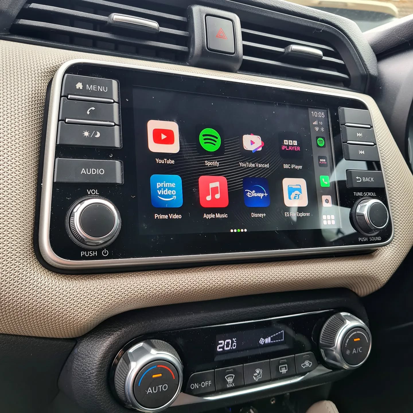 Youtube & Netflix AI-Box per Nissan