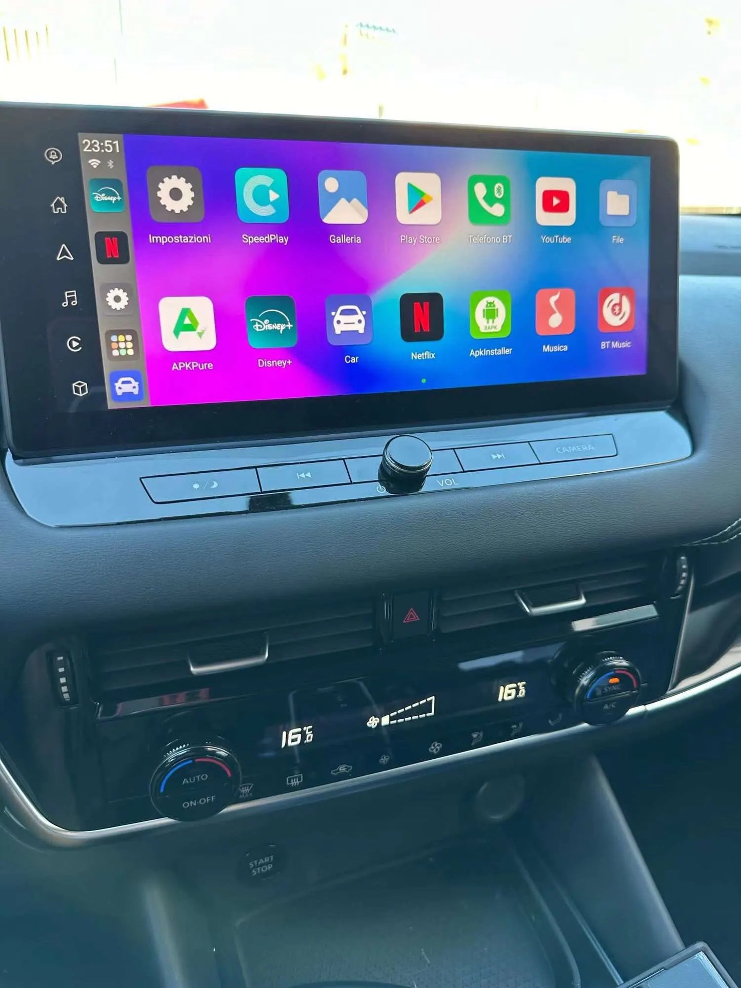 Youtube & Netflix AI-Box per Nissan