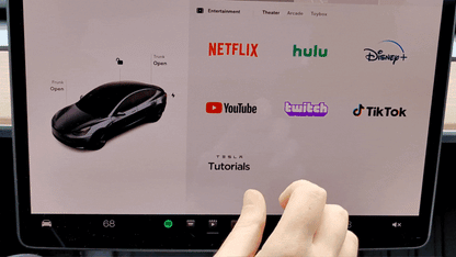 Youtube & Netflix Carplay AI-Box für TESLA 