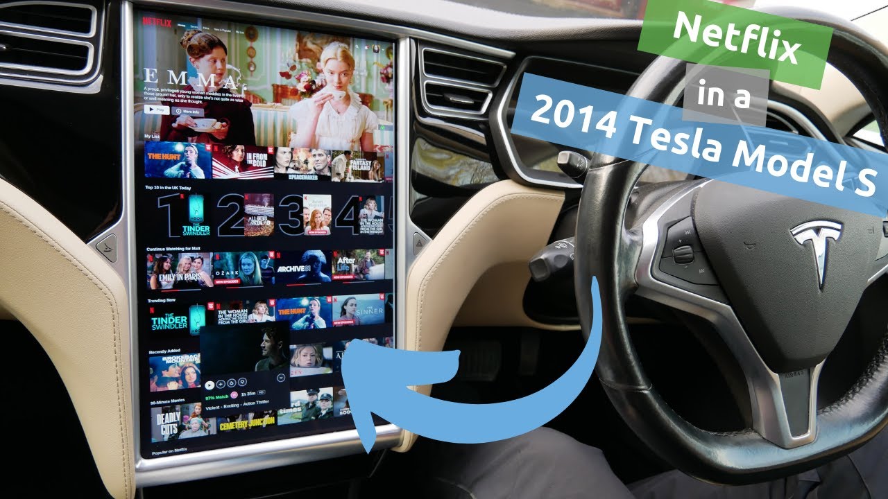 Youtube & Netflix Carplay AI-Box für TESLA 
