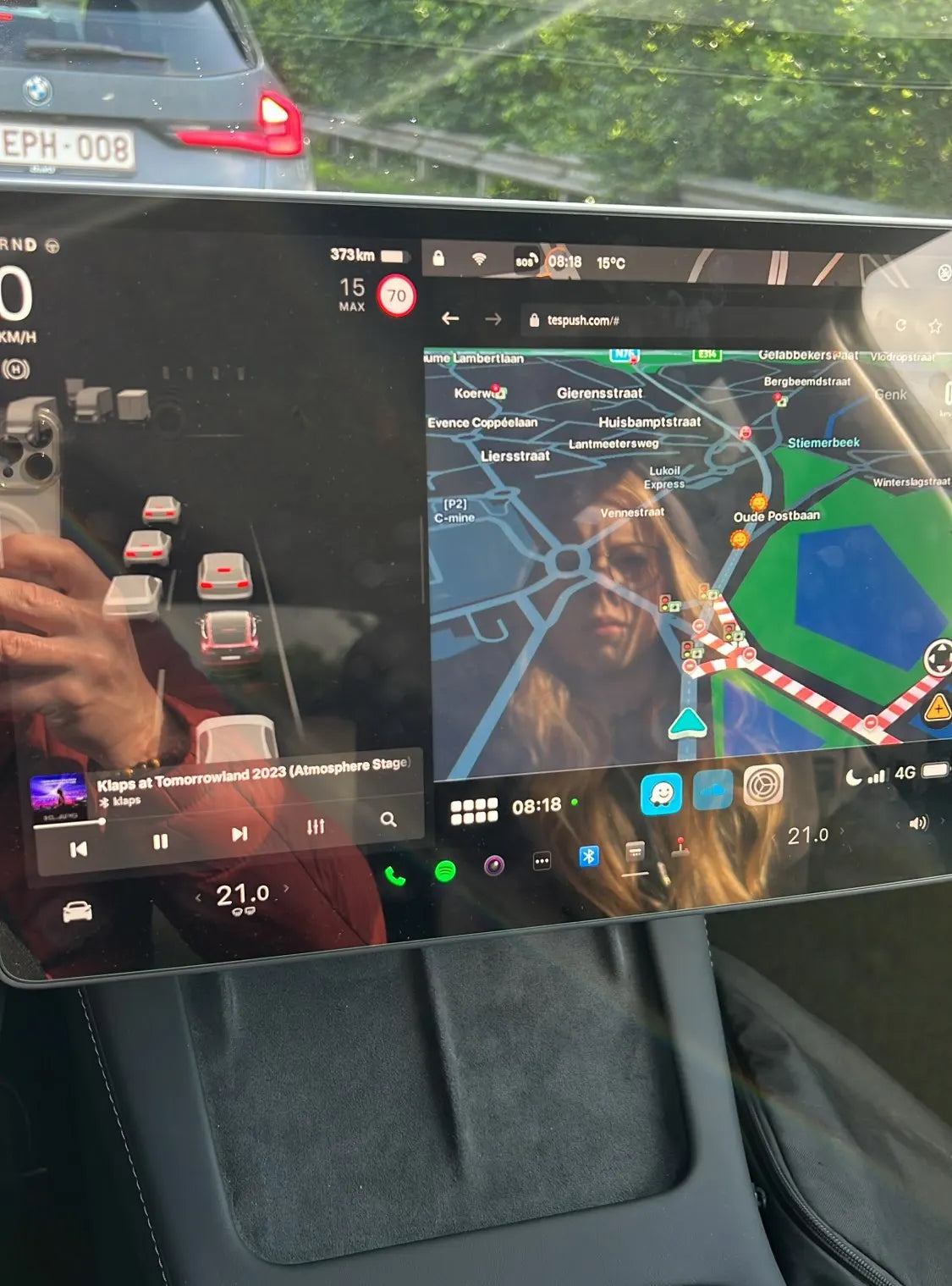 Youtube & Netflix Carplay AI-Box für TESLA 