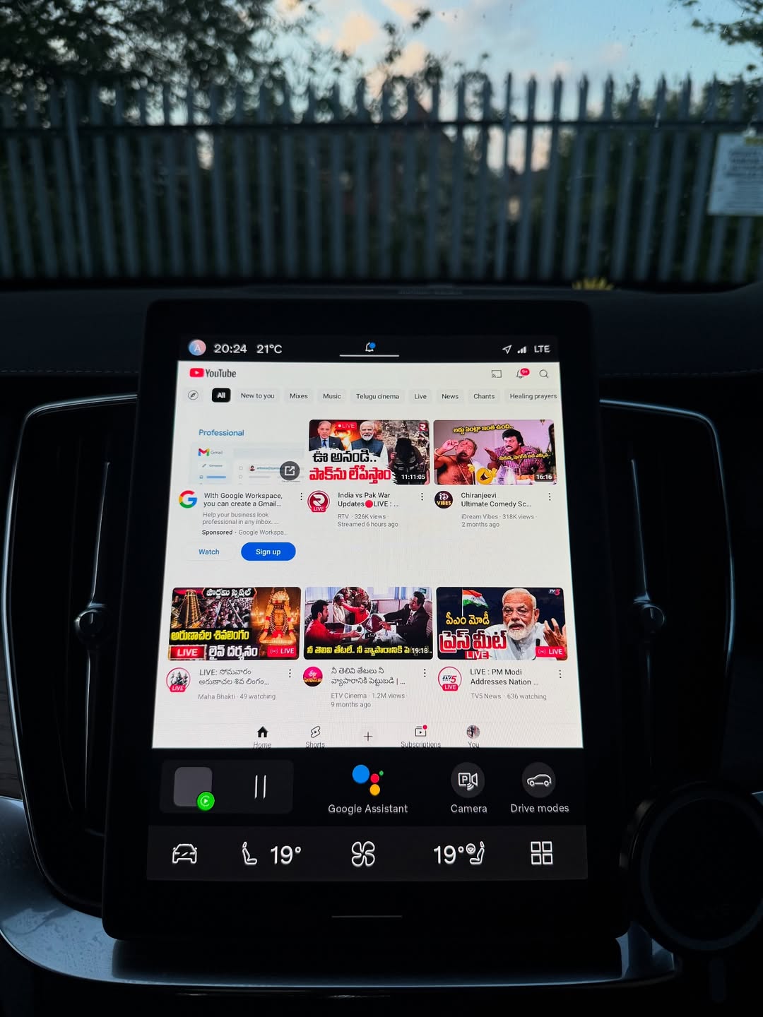 Youtube & Netflix AI-Box für Volvo